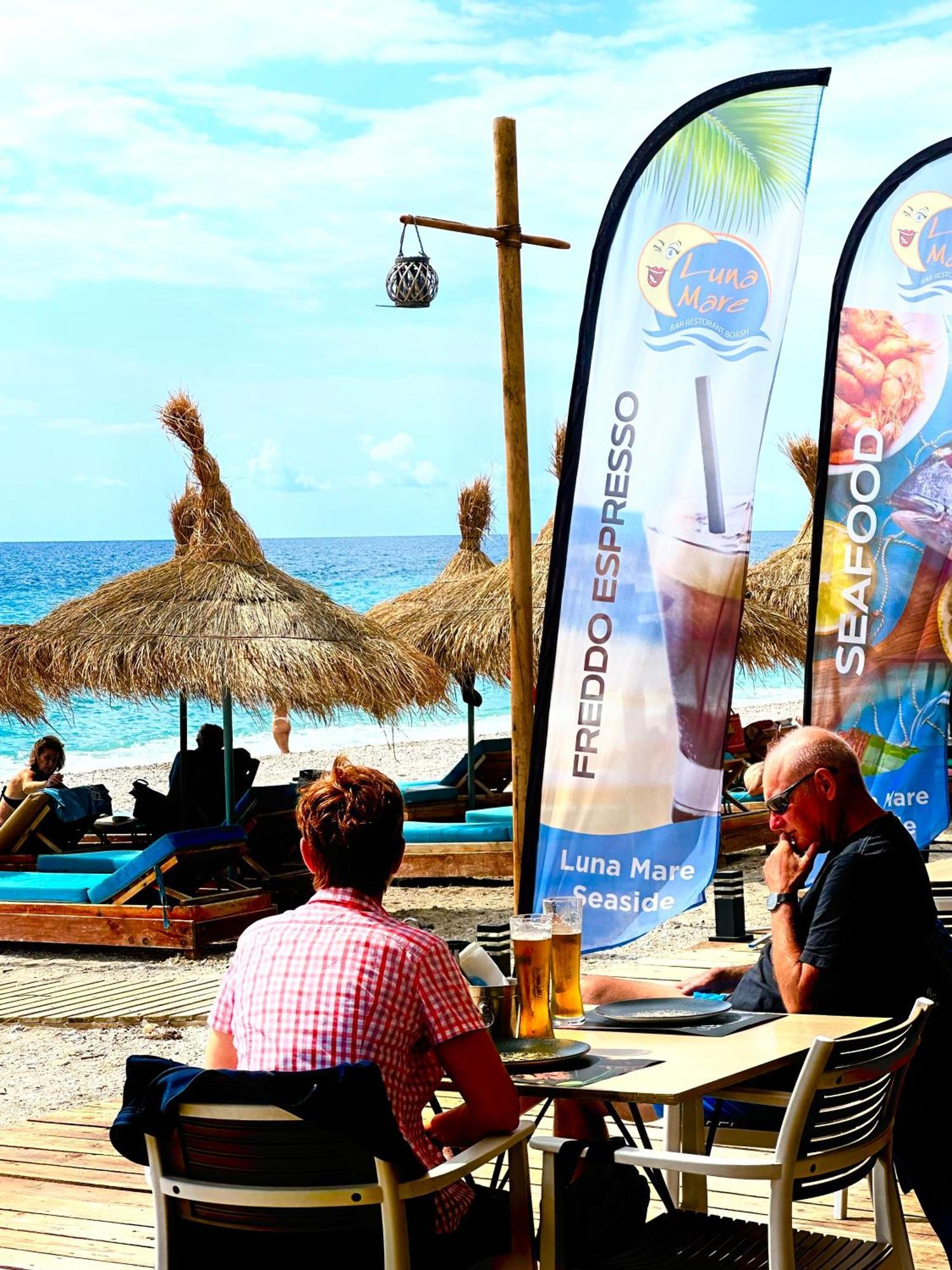 Luna Mare Seaside Suites Borsh Esterno foto
